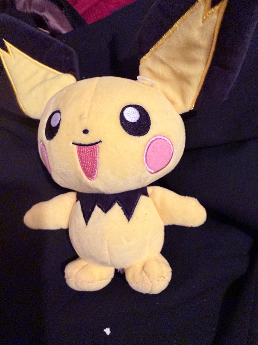 Yellow pikachu Plush Toy - Cute Kids Plush by